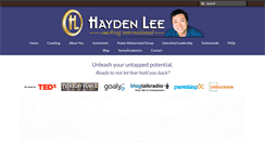 Desktop Screenshot of haydenlee.com